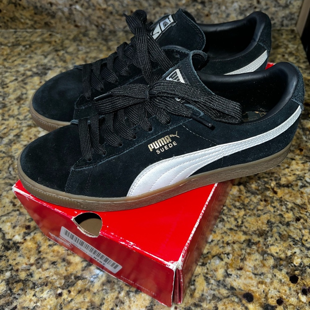 Puma Suede Classic Black Sneakers